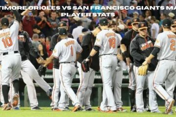 baltimore orioles vs san francisco giants match player stats